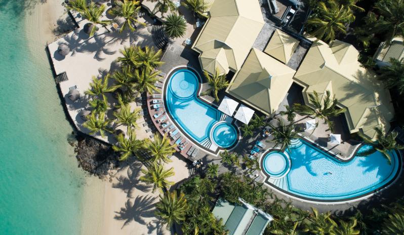 Veranda Grand Baie Hotel & Spa-Resort Aerial View
